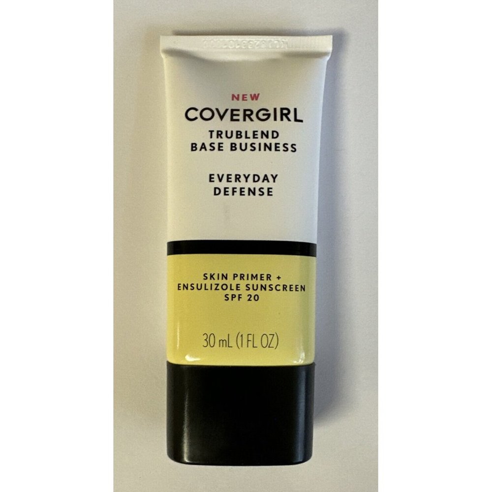 Covergirl Trublend Base Business Skin Primer Everyday Defense 1 fl oz NEW